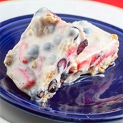 Red White Blue Frozen Yogurt Bar