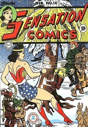 Sensation Comics (1942); #14 - The Fir Tree&#39;s Story (Feb. 1943) (DC Comics)