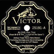 Alone - Tommy Dorsey