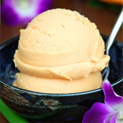 Papaya Pineapple Ice Cream