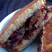 Steak and Chutney Sandwich