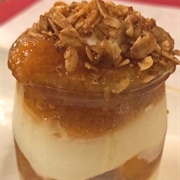 Peaches and Cream Cheesecake