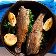 Pan-Fried Trout
