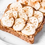 Peanut Butter Banana Toast