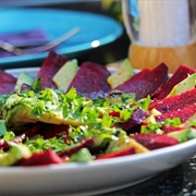 Beetroot & Avocado Carpaccio