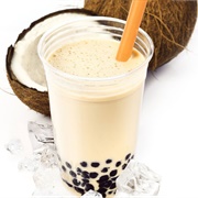 Coconut Boba Tea