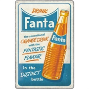 Fanta Car Plate