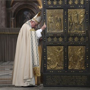 Holy Door, St. Peter&#39;s, Vatican City