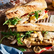 Chicken and Beef Sandwich