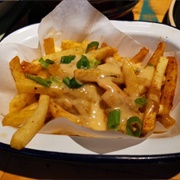 Cheesy Jerk Fries