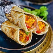 Tandoori Paneer Kathi Roll