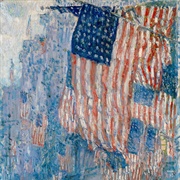 The Avenue in the Rain- Childe Hassam (Washington, Biały Dom)