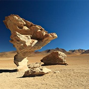 Rock Formations of the Bolivian Altiplano