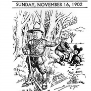 Newspaper Cartoon Inspires Creation of the First Teddy Bear by Morris Michtom