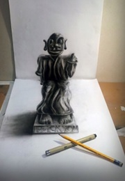 3D Pencil Drawing