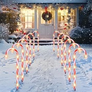 Outdoor Candy Canes