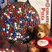 Chocolate Pizza Company Fourth of July Chocolate Pizza