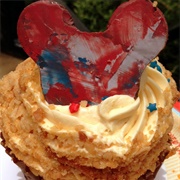 Mickey Mouse July 4th Cupcake