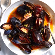 Mussels With White Wine