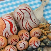 Decorative Loaf Display W/Scoring