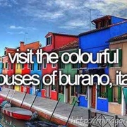 Visit the Colorful Houses of Burano, Italy