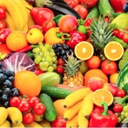 Unblemished Fruit and Vegetables
