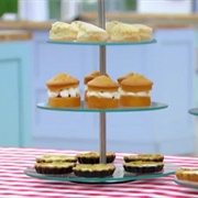 12 Mini Victoria Sandwiches, 12 Mini Tarte Au Citron, 12 Mini Scones