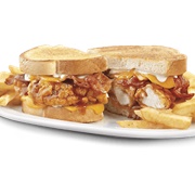 Friendly's Honey BBQ Chicken Supermelt