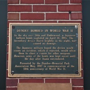 Site of a Japanese Balloon Bomb Explosion