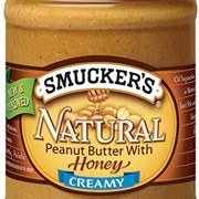 Smuckers Natural Peanut Butter Honey