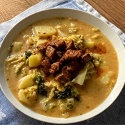 Kelkáposzta-Főzelék