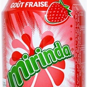 Mirinda Goût Fraise (Strawberry Soda)