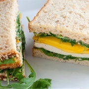 Tofu and Mango Sandwich