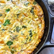 Cheddar & Butternut Squash Frittata