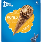 Blue Bunny Cone