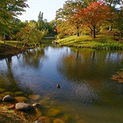 Ponds in Nakajima Park, Sapporo, Hokkaido