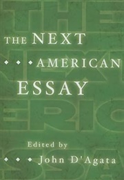 The Next American Essay (A New History of the Essay) (John D&#39;Agata)