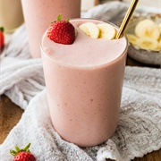 Strawberry Banana Protein Shake