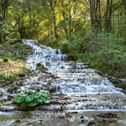 Veil Waterfall in the Szalajka Valley, Hungary