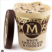 White Chocolate Cookies N' Cream Magnum Tub