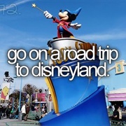 Go on a Road Trip to Disneyland