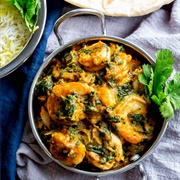 Prawn Saag