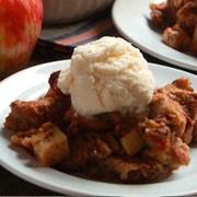 Caramel Apple Butterscotch Bread Pudding