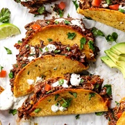 Shredded Beef Taco