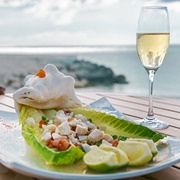 Eat Conch in the Bahamas