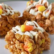 Peanut Butter Bars Candy Corn Peanuts