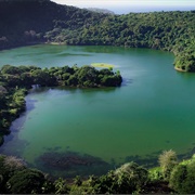 Dziani Boundouni Lake, Mohéli, Comoros