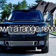Own a Range Rover