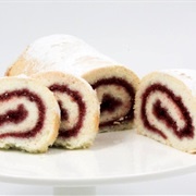 Hazelnut Raspberry Jelly Roll
