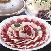 Boar Meat Nabe (ぼたん鍋)